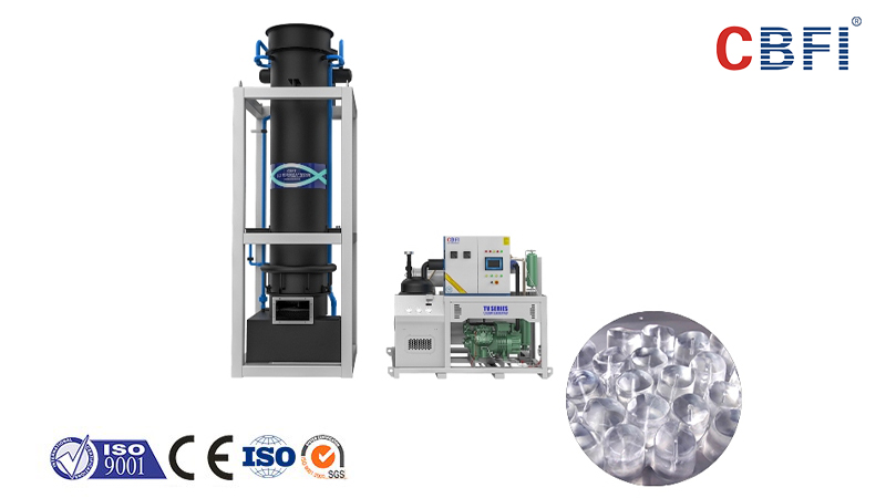 La diferencia entre la máquina de hielo enfriada por aire y la máquina de hielo enfriada por agua
