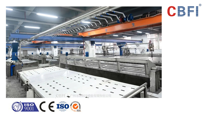 CBFI ayuda a los clientes a construir plantas de hielo integrales