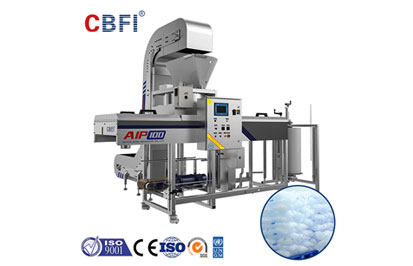  CBFI video de la máquina automática de envasado de hielo